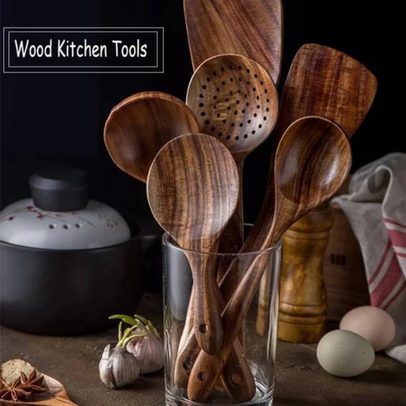 Wooden Utensil Set